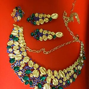 indian pakistani drama necklace set